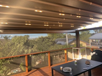 NEW INSTALLATION – A COMPLETE OUTDOOR ROOM